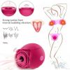 Rose Sex Toy for Women-Sucking Sex Stimulator for Women , G Spot Dildo Vibrator for Clitoral Nipple Stimulation